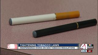 Independence works to tighten tobacco regulations