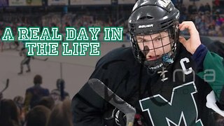 A REAL Day in the Life of a High School Hockey Player | Behind the Cage