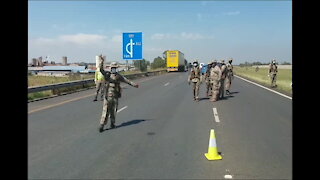 South Africa - Cape Town - Covid-19 Roadblock (Loj)