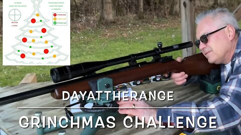 @Dayattherange Grinchmas challenge with my Winchester 52D & Redfield 3200 24x