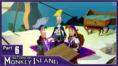Return to Monkey Island, Part 6 / Burr Muda Prison, Stan, The Chums, Bella Fisher Flag