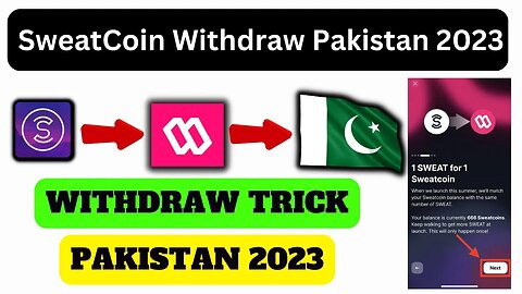 SweatCoin Withdraw In Pakistan - Sweat Wallet In Pakistan - Instant Crypto Loot Today
