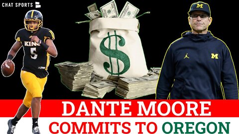 Dante Moore Commits To Oregon: INSTANT Reaction From James Yoder