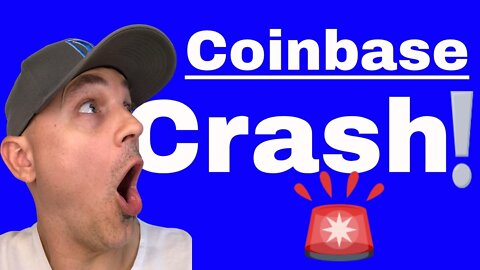 COINBASE CRASHES | Bitcoin market in chaos | WHAT IS HAPPENING?