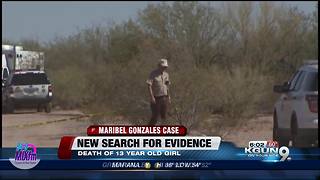 New information prompts detectives to search desert where the body of a teen was found years ago