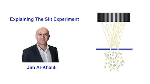 Jim Al-Khalili explains the Slit Experiment