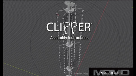 Quick Assembly Directions for Floor Clipper Spinners