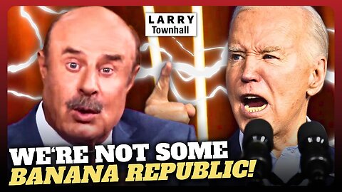 Dr. Phil CHALLENGES BIDEN: Drop ALL LEGAL ATTACKS On Trump NOW!