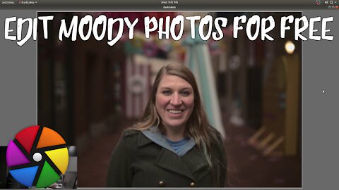 How to edit MOODY PHOTOS in darktable | FREE alternative to Adobe Lightroom