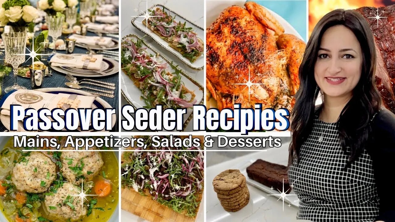 Passover Seder And Shabbat Recipes Sephardic Pesach Menu