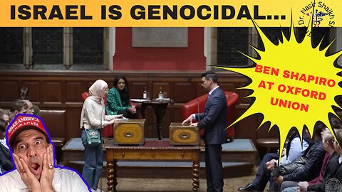 Ben Shapiro Takes on Pro Hamas Pro Palestine Student in Oxford Union Debate