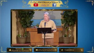 Oak Hill Church of Christ Lord's Supper Devotional 3-19-23