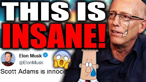 Elon Musk DEFENDS Cancelled Dilbert Creator Scott Adams After "R*CIST" COMMENTS!