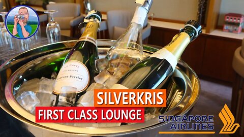 Singapore Airlines SilverKris first class lounge London Heathrow 🇬🇧