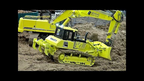 !!RC MODELS IN ACTION! RC TRUCK, TRACTOR, EXCAVATOR, TIPPER, DOZER AND MANY MORE!