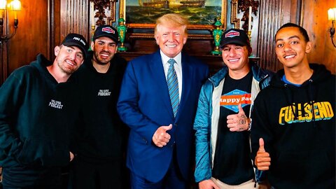 REMOVED BY YOUTUBE: Nelk Boys Interview with Donald Trump