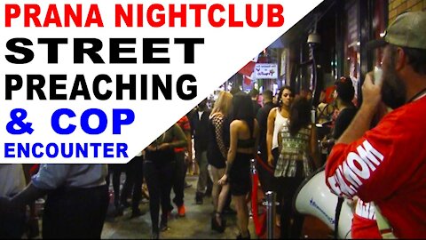 Prana Nightclub Ybor City - Spring Break 2015 | Street Preaching & Cop Encounter | Kerrigan Skelly