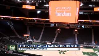 Bucks arena will be called 'Fiserv Forum'