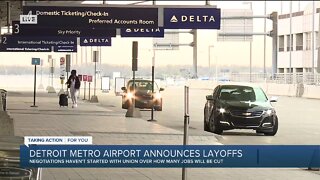 Detroit Metro Airport announces layoffs