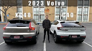 2023 Volvo XC40 vs Volvo C40. Which one is better?