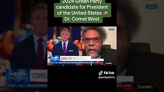 Dr. Cornel West Green Party 2024 #cornelwest #green