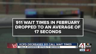 Police: average 911 wait times down to 17 seconds