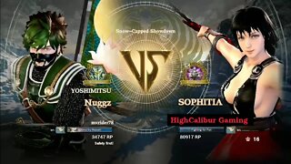 SoulCalibur VI: Sophitia vs. Yoshimitsu (mxrider78)