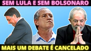 Sem Lula e Bolsonaro, 1º debate em pool é cancelado