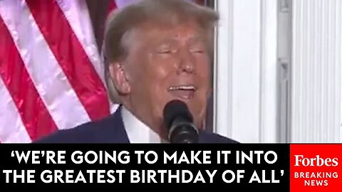 Trump Jokes About Facing 400 Years In Prison After Crowd Sings 'Happy Birthday' To Him