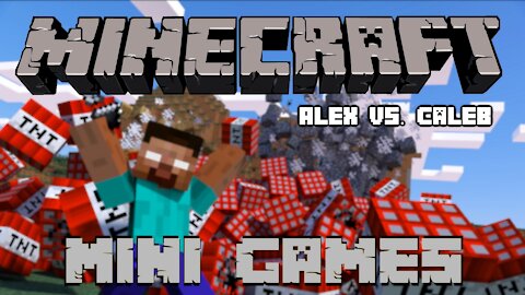 Minecraft Minigames Caleb Vs Alex