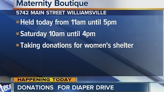 Diaper drive for women in need