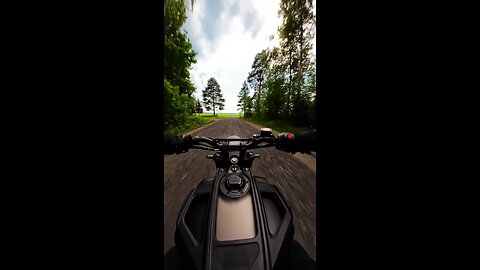 What could be better than the feeling of freedom on a motorcycle in nature