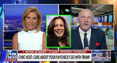 Kevin O’Leary Warns of Kamala Harris’ Imminent Rebranding Towards the Middle