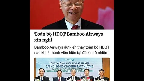 "NÓNG" - "TOÀN BỘ HĐQT BAMBOO AIRWAYS XIN NGHỈ" #shorts