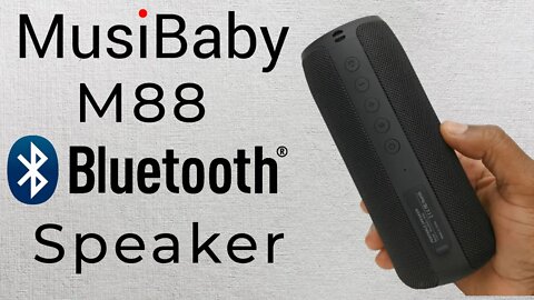 MusiBaby M88 Portable Bluetooth Speaker Review