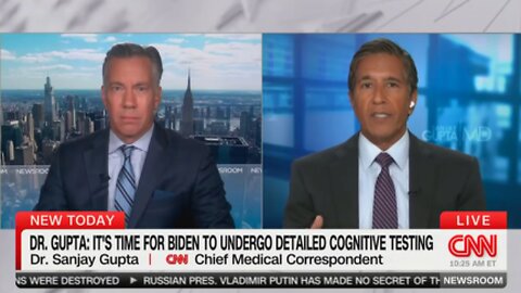 CNN’s Sanjay Gupta Calls on Biden to Undergo Detailed Cognitive and Neurological Testing