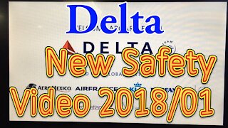 Delta Airline new Safety Video January 2018