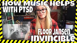 Floor Jansen Invincible Reaction | PTSD | Just Jen Reacts | My PTSD Story