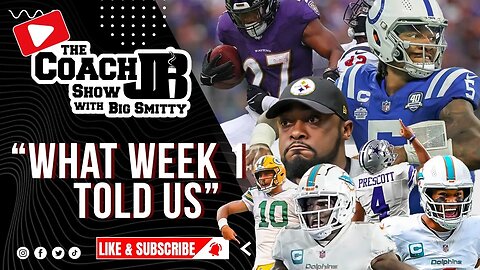NFL WEEK 1 PERFORMANCE IS AT ALL TIME LOW! | THE COACH JB SHOW WITH BIG SMITTY