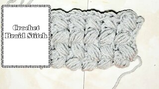 How to Crochet the Braid Stitch