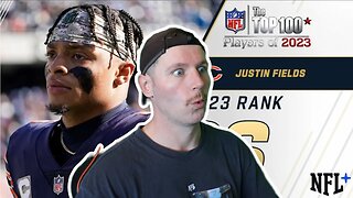 Rugby Player Reacts to JUSTIN FIELDS (QB, Bears) #86 The Top 100 NFL Players of 2023