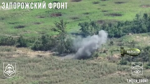 Three FPV kamikaze drone strikes by Russia's 'Osman' special forces in Zaporozhye