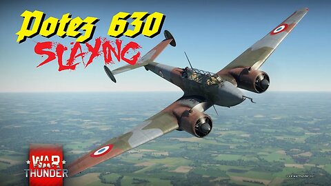 War Thunder - Potez 630: Slaying (Replay)