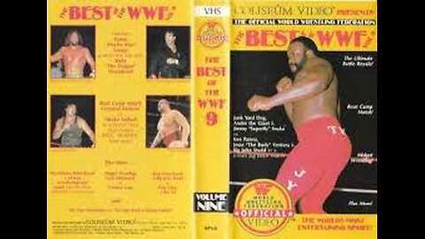 WWF Coliseum Video - Best of the WWF Volume 9 - 1986 **NOT ON PEACOCK**