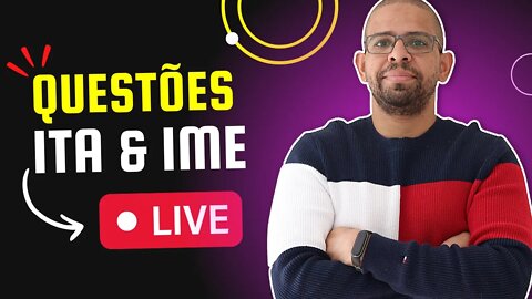 (🟢 LIVE ) RESPONDENDO QUESTÕES DO ITA E IME | TERÇA DO CÁLCULO