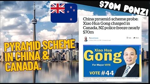 GONG part of $70 Million Ponzi scheme in NEW ZEALAND? Toronto New Zealand