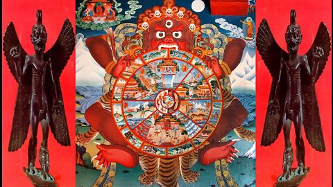 The Samsara Soul Trap: The Bizarre Role of the Moon and Reptiles in Buddhist Iconography