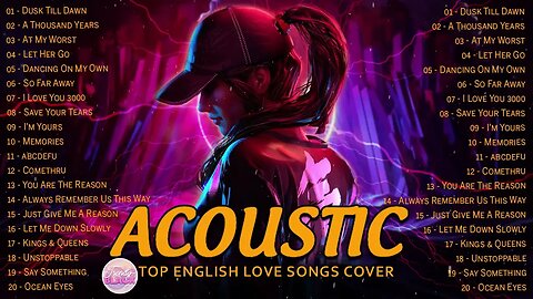 Trending Acoustic Love Songs Cover Playlist 2023 ❤️ Soft Acoustic Cover Popular Of All Time