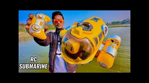 I Bought Unique RC Submarine to run on Water - Chatpat toy TV