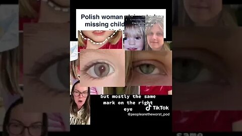 Woman 100% Convinced she is Madeleine McCann ✨ Witch3s Art & W33d ☘ ☪